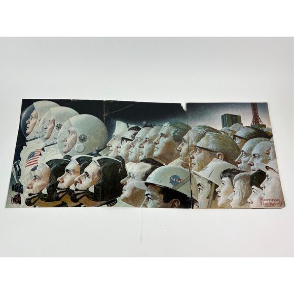 Vtg Pair of Magazines Life Off To The Moon July 1969 Look Apollo 11 On The Moon - Picture 6 of 10